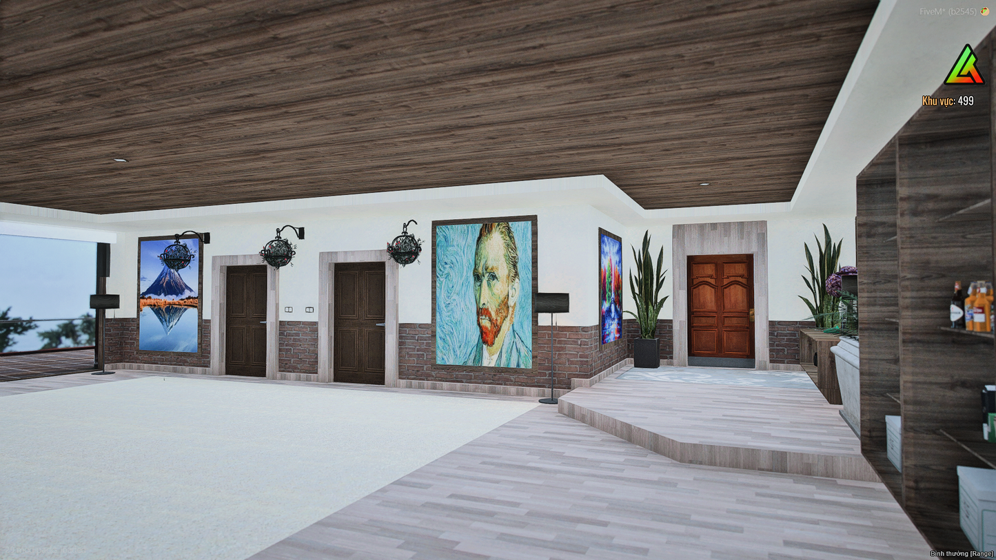 Master bedroom in MANSION 03 mod