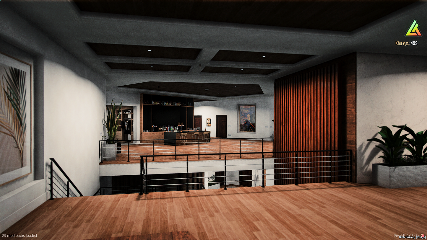 Master bedroom in MANSION 03 V2 interior