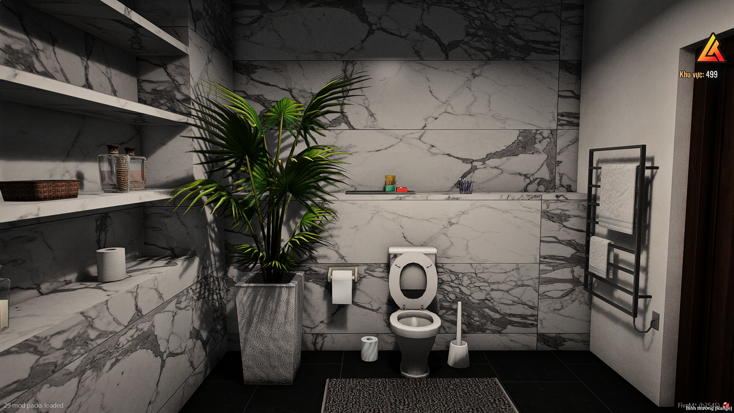 Home office space in MANSION 03 V2 mod