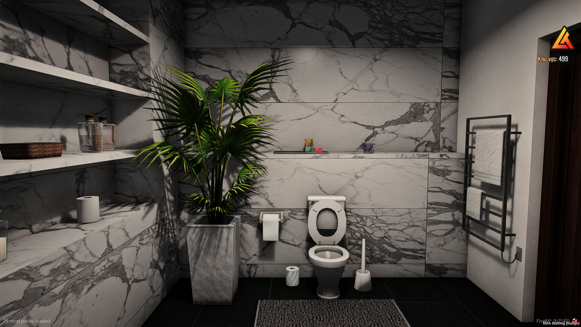 Home office space in MANSION 03 V2 mod