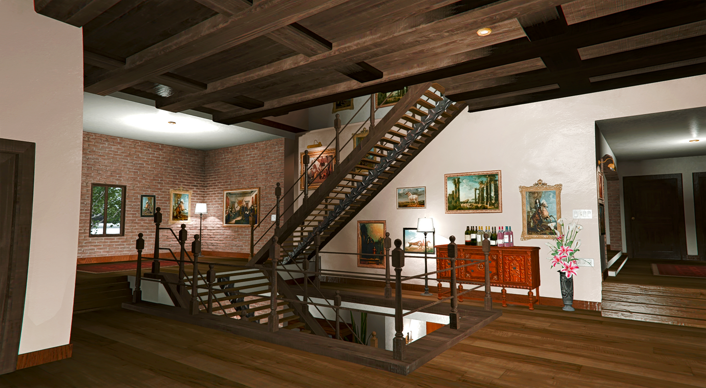 Mansion Exterior View