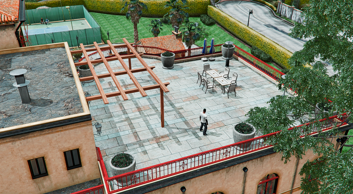 Mansion Garden Interior