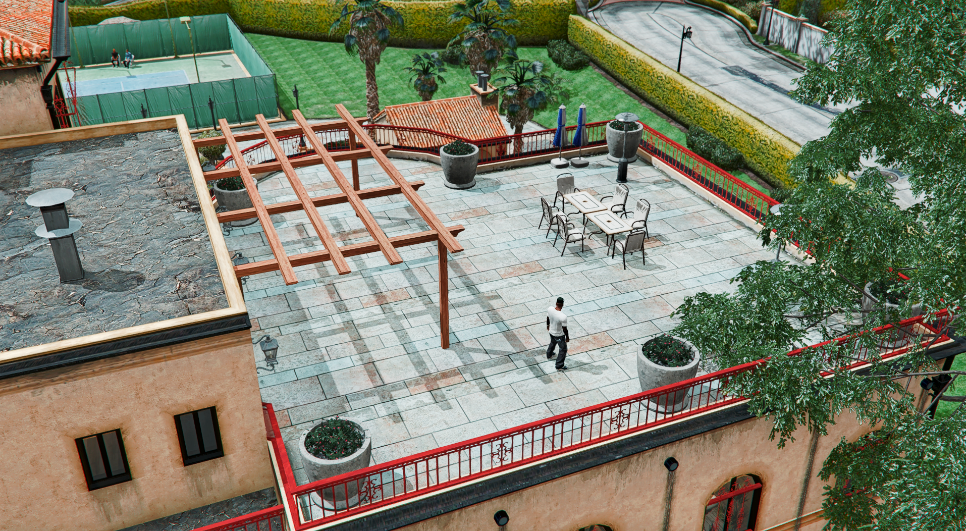 Mansion Garden Interior
