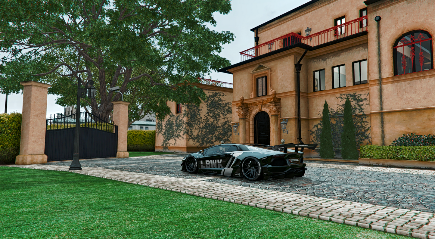 Mansion Living Room Interior