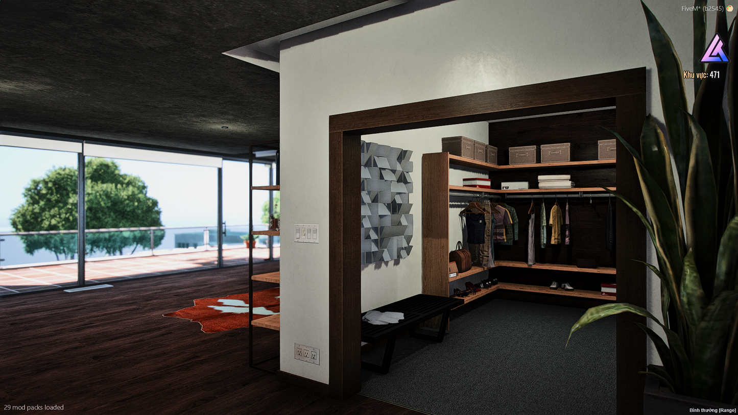 Mansion Bedroom Interior