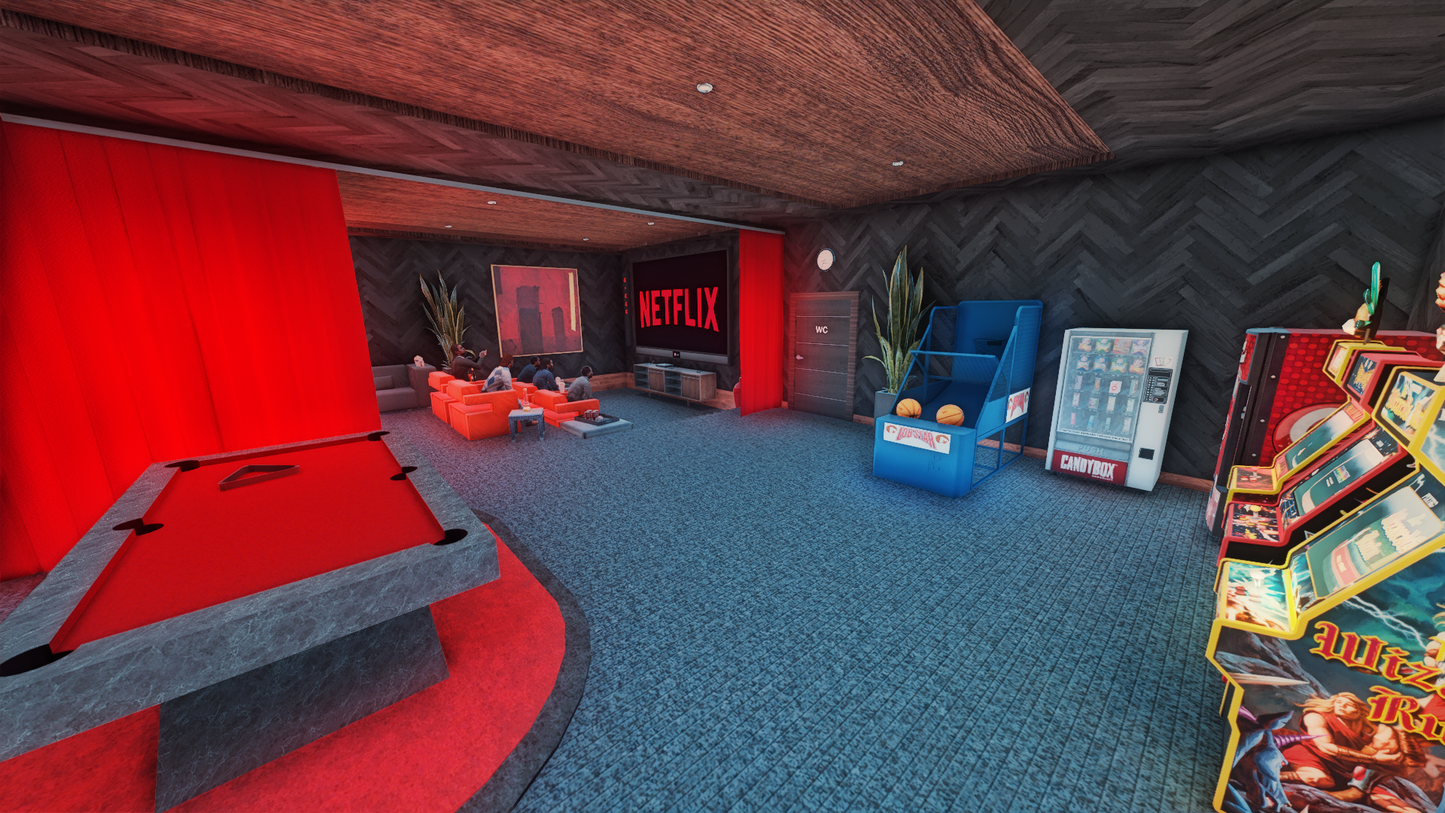 The Ora Mansion 2.0 FiveM map mod bedroom interior