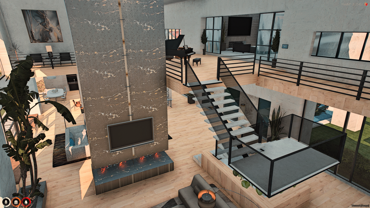 Kitchen area in the luxury Paleto Bay Mansion MLO