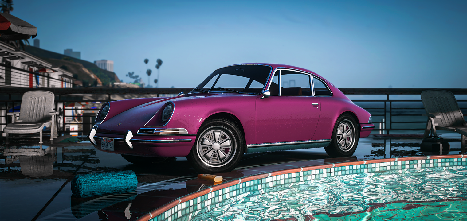 Front view of Pfister Comet Classi classic car mod for FiveM