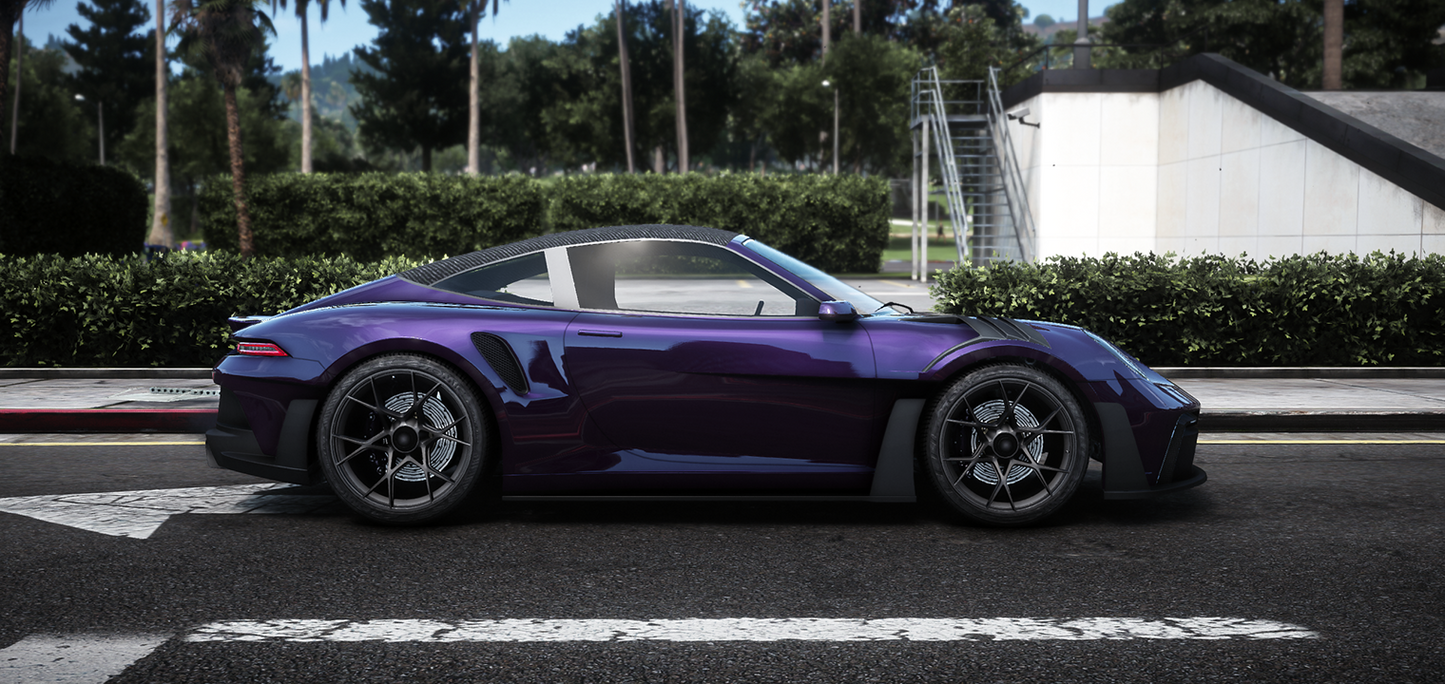 Front view of Pfister Comet S2R Ca mod for FiveM RP servers