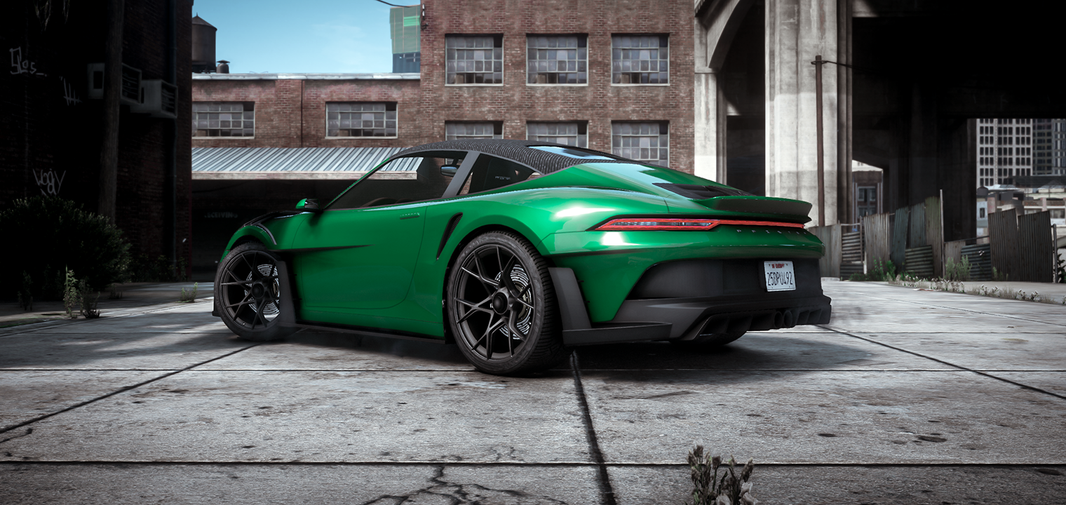 Side profile of lore-friendly Pfister Comet S2R Ca in GTA V