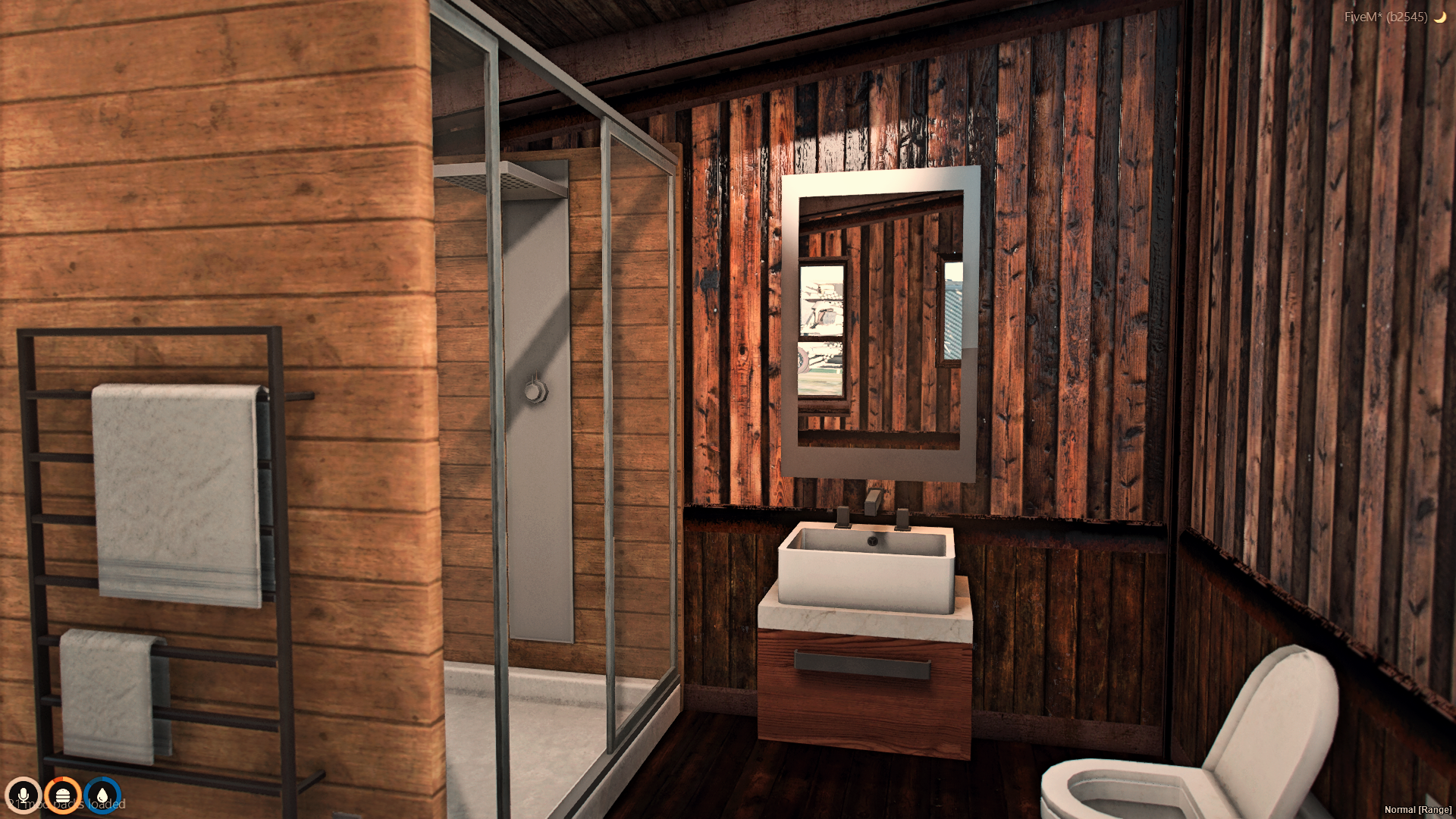 Home office interior view