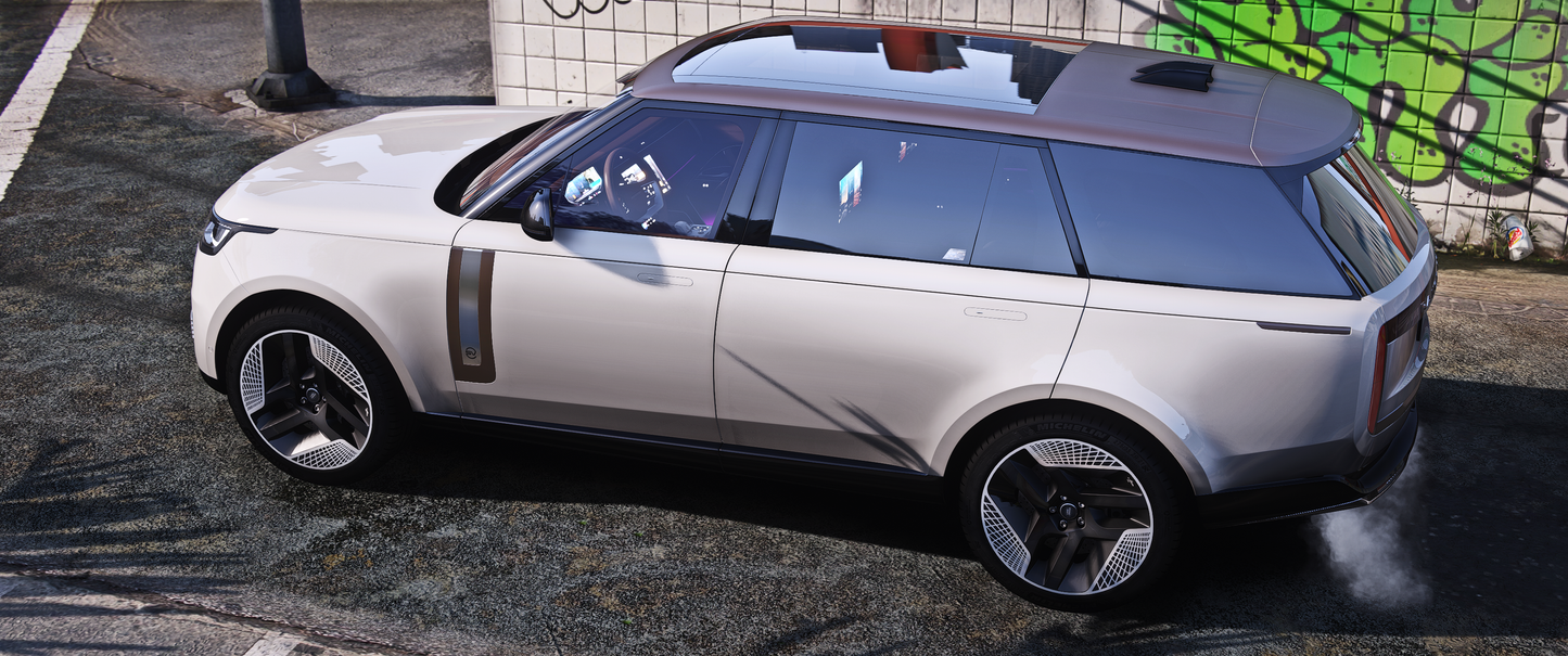 Range Rover SV 2025 side angle GTA5 mod