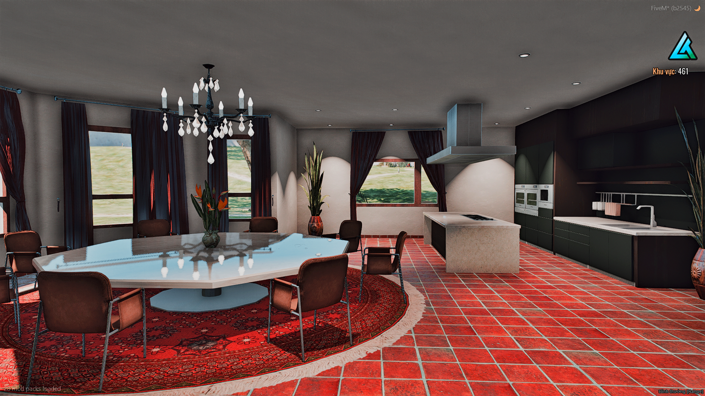 Kitchen Interior of Rehab Center MLO