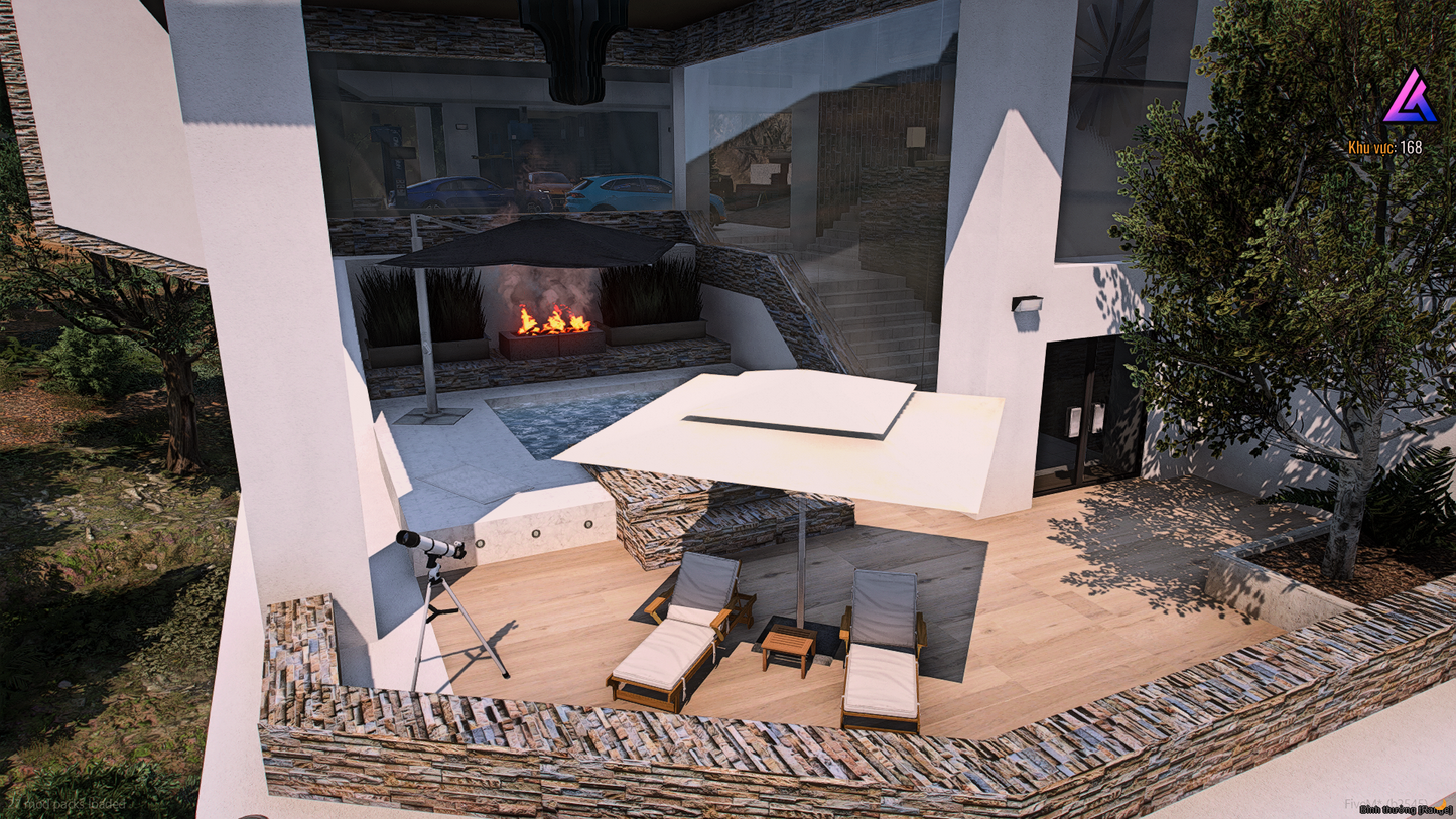 Alternate living area view