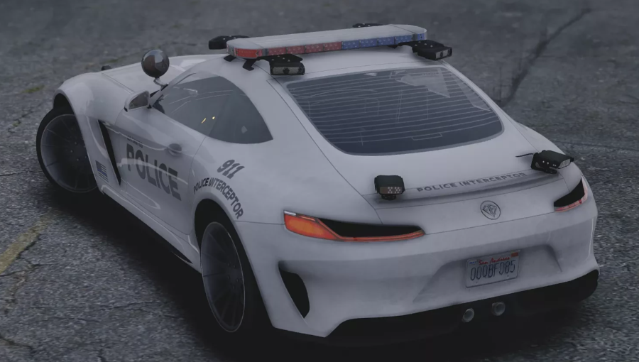 Side view of Lore Friendly Schlagen Pursuit for FiveM