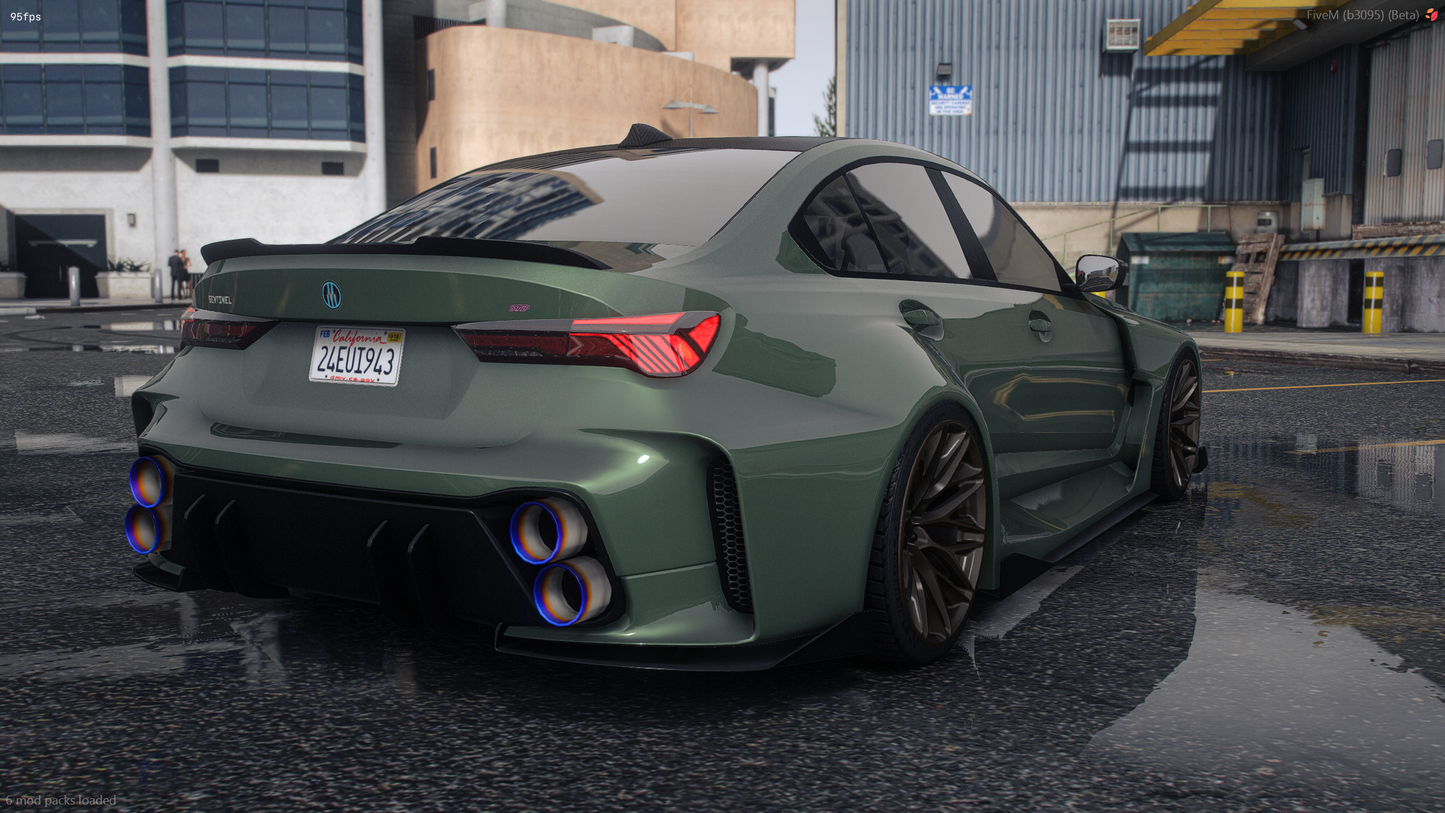GTA V RP Ubermacht Sentinel GTS X Vehicle Mod