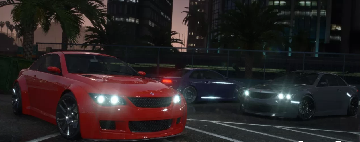 Side view of Ubermacht Sentinel RTS SLED for FiveM