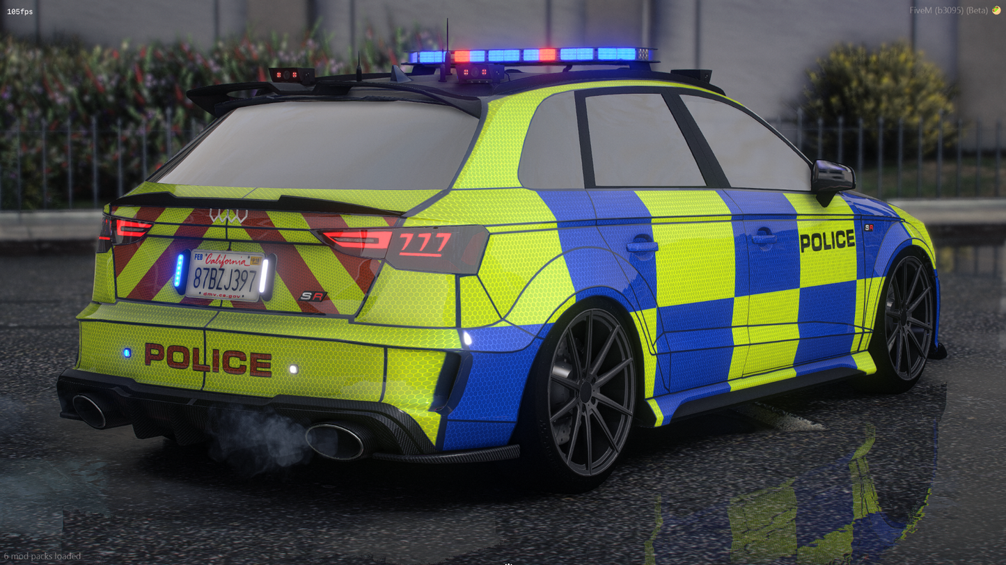 Lore Friendly Tailgater SR Hatch Ambulance Mod for FiveM