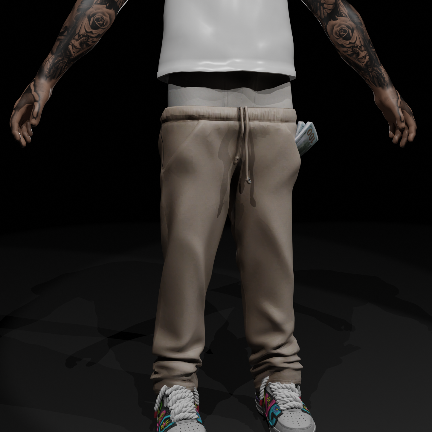Custom Sweats And Bills GTA V Clothing Mod
