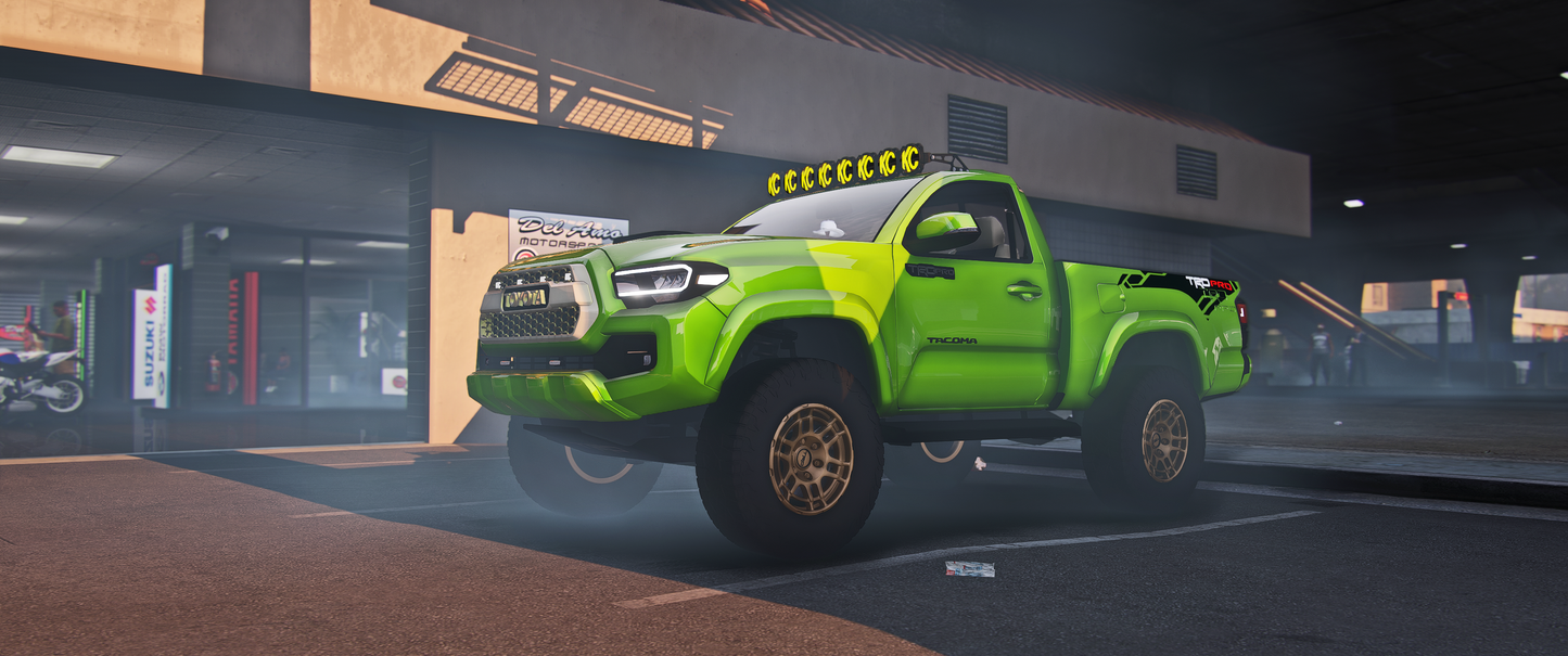 Toyota Tacoma Crikoso FiveM dealership mod
