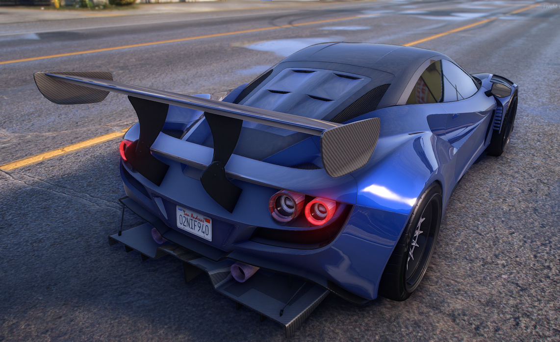 Side profile of Lore Friendly Turismo Omaggio GT3 mod