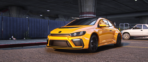 Volkswagen Scirocco R Widebody Aspec FiveM Mod