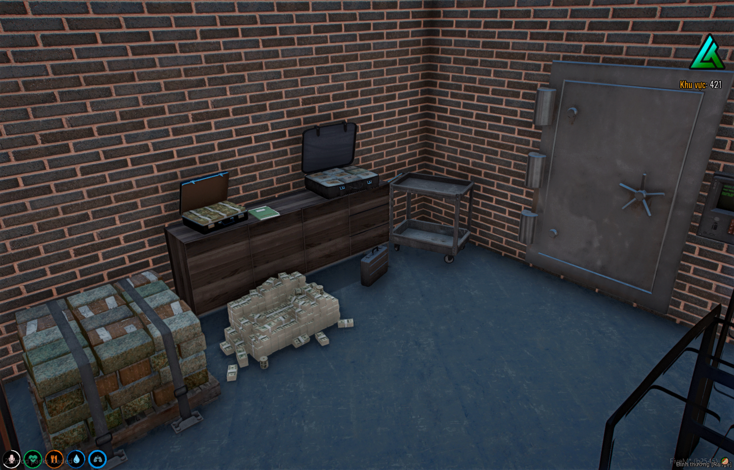 Office interior in Westons Mansion Interior mod for FiveM