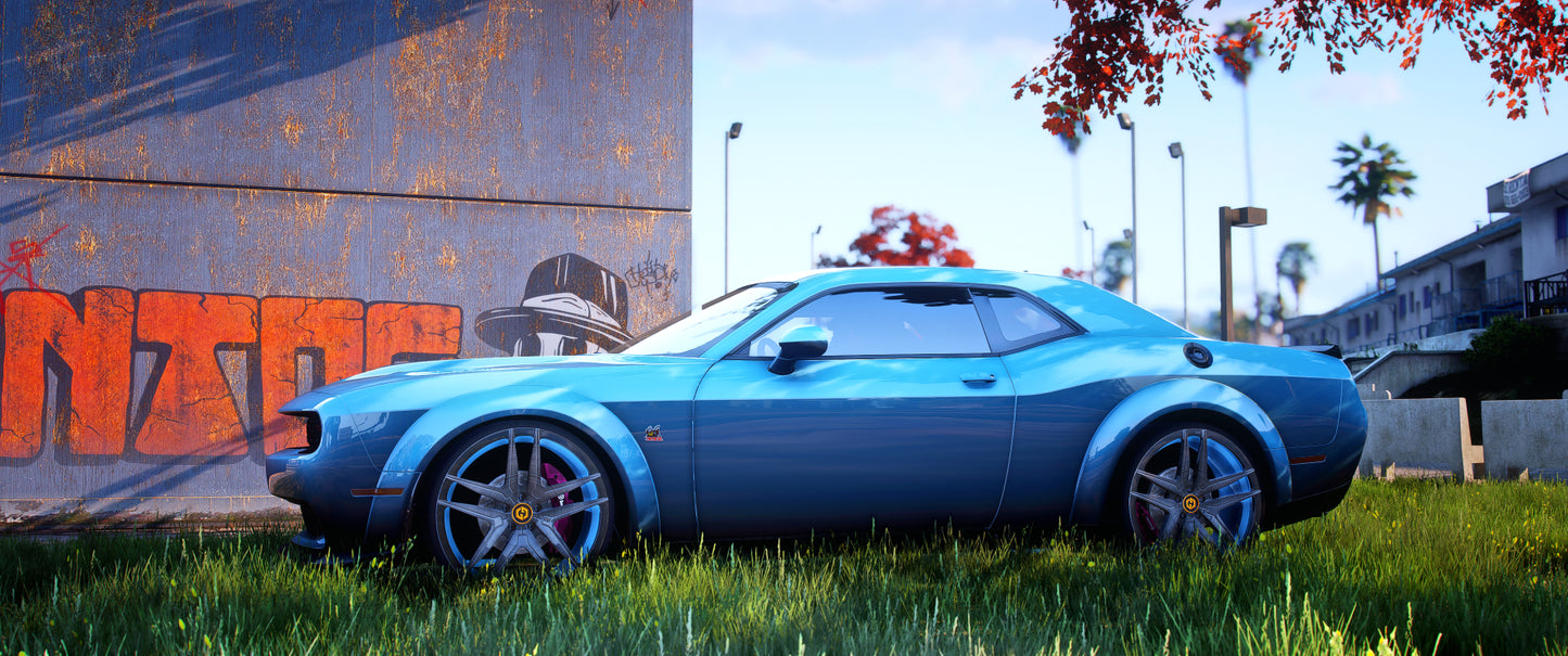 Custom vehicle styling with forged wheel pack