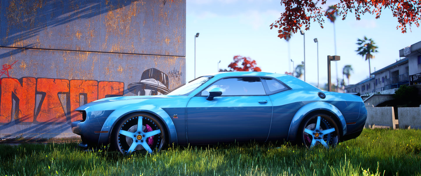 Installation preview of forged wheels in FiveM