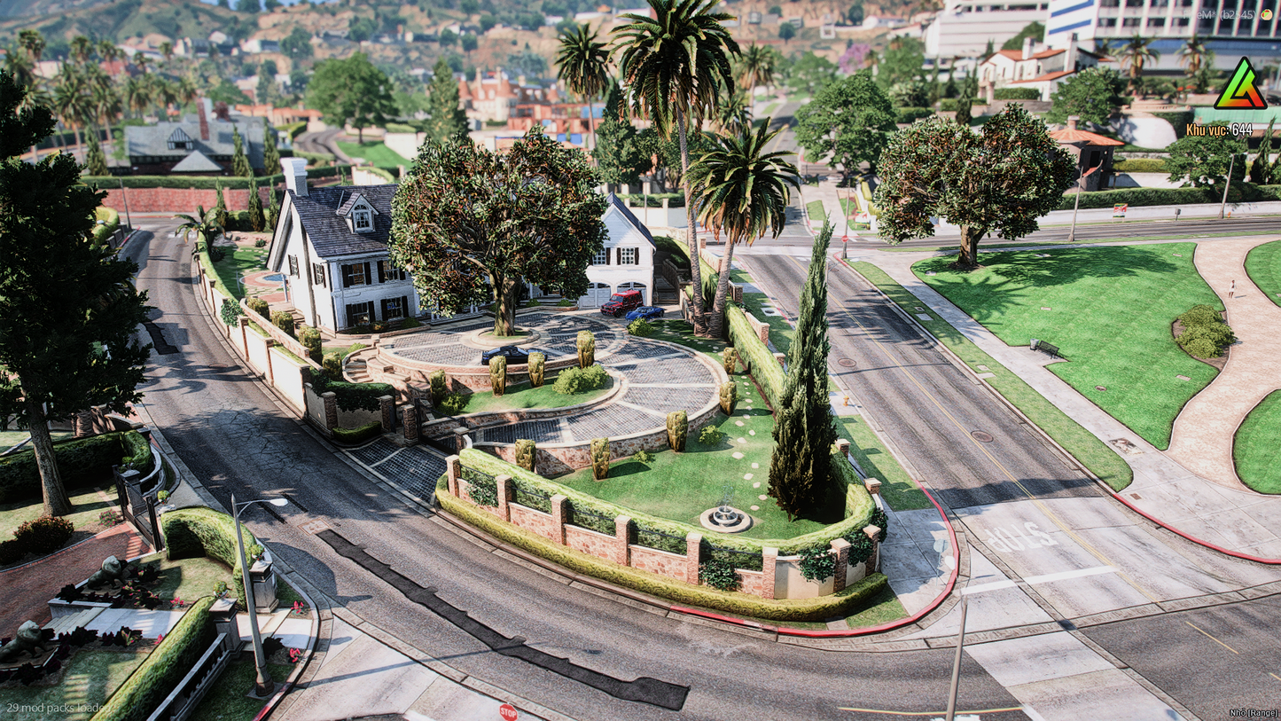 GTA V White Mansion Map for FiveM