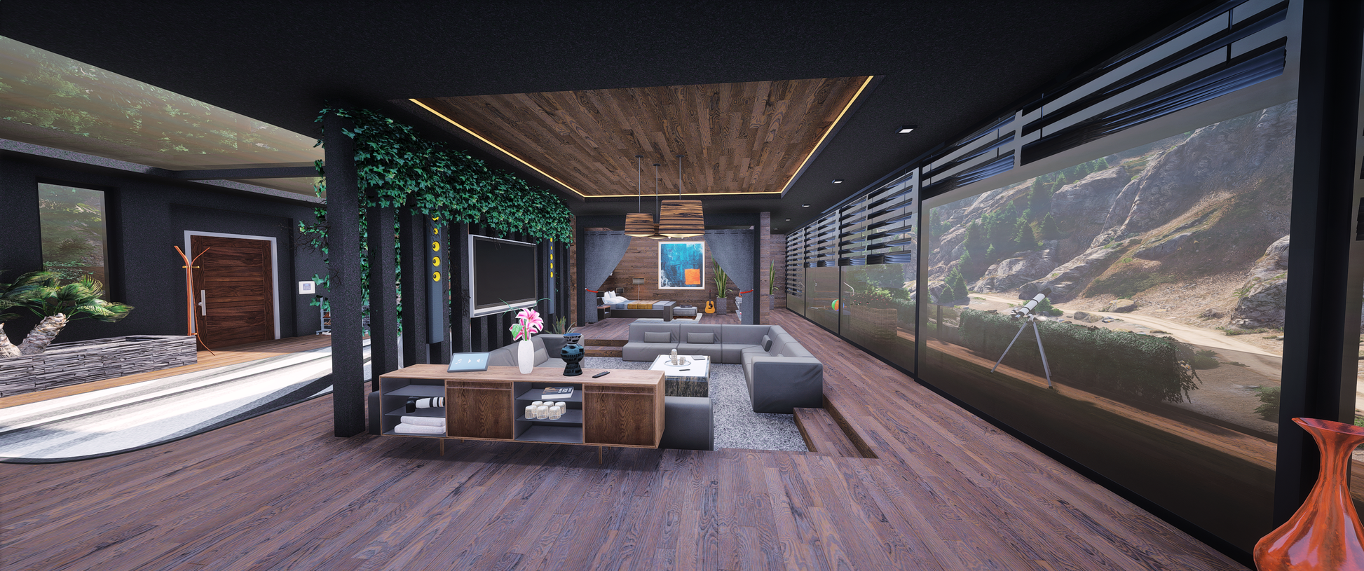Door design of Wild House 2
