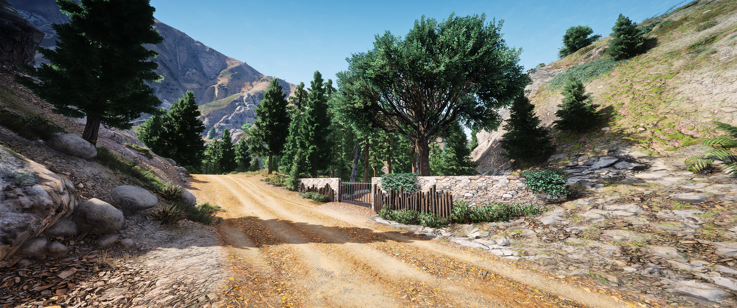 Side view of Wild House 2 mod for FiveM