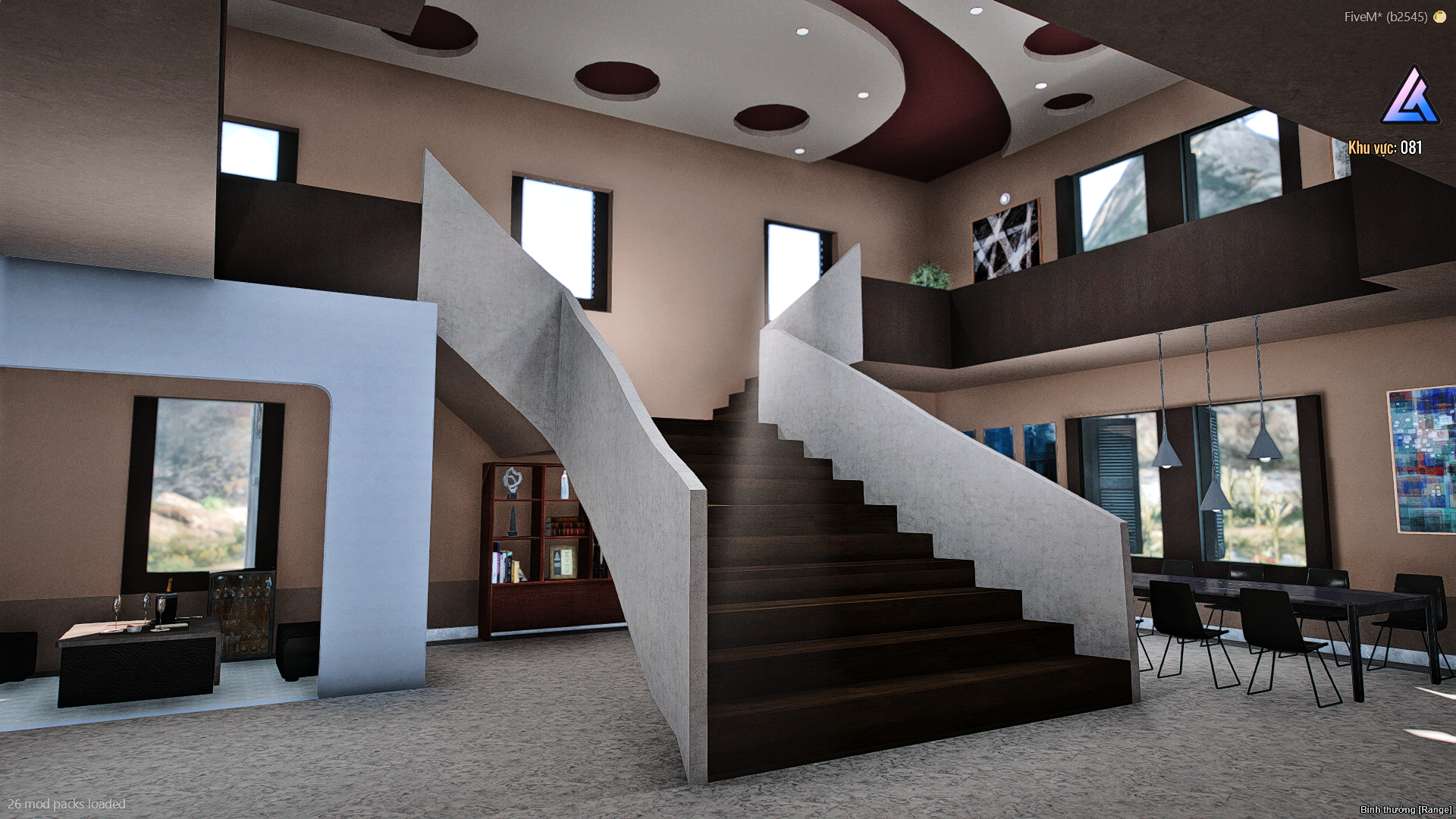 Hallway and staircase