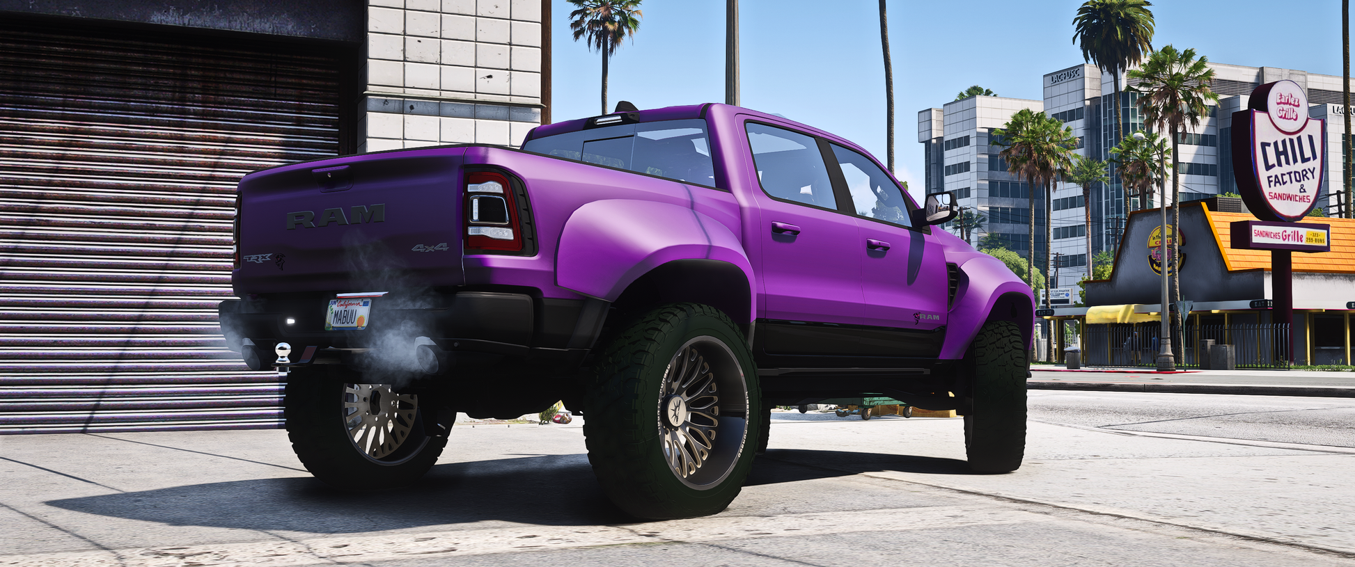 Dodge Ram TRX SRT Ghoul Widebody Lifted Truck for FiveM