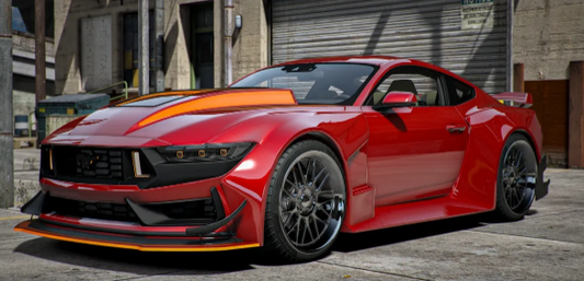 2024 Ford Mustang Dark Horse Widebody FiveM vehicle mod