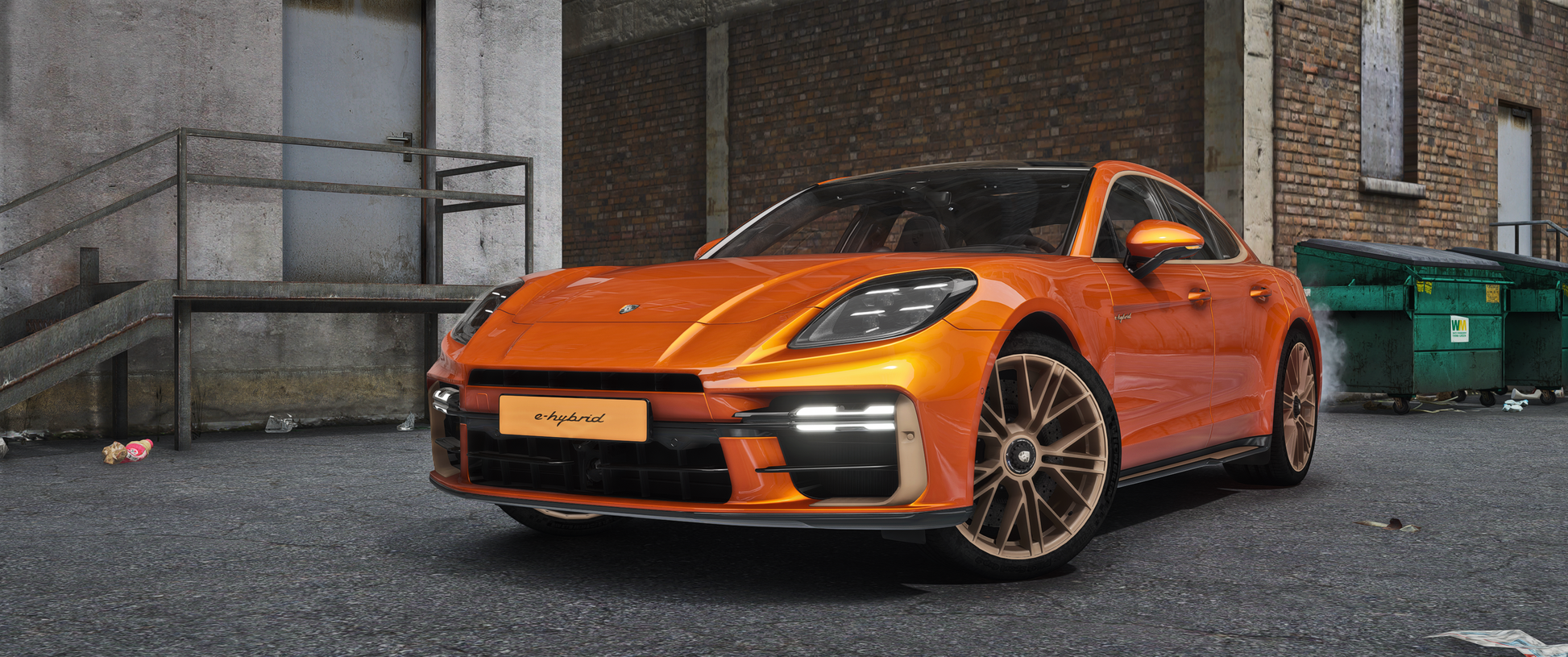 2024 Porsche Panamera Turbo E-Hybrid FiveM mod