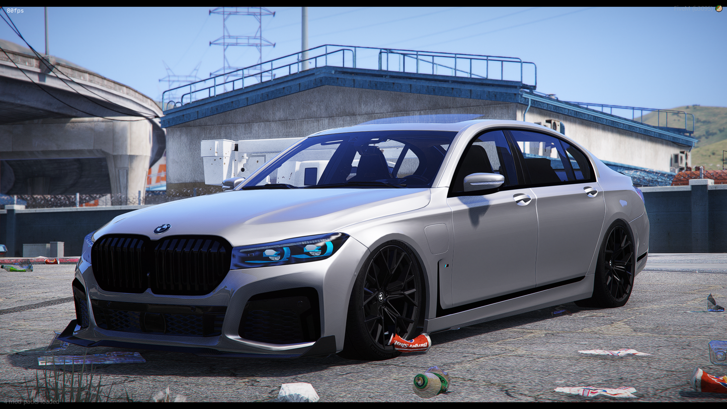 BMW 745L xDrive Custom Suspension