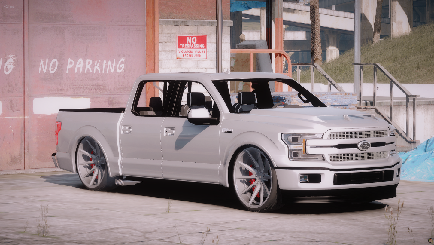 Custom Tuned Slammed Shelby Ford F-150 Supercharged