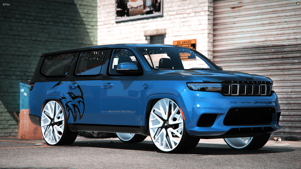 2024 Jeep Grand Wagoneer Hellhawk on 30 Forgiatos