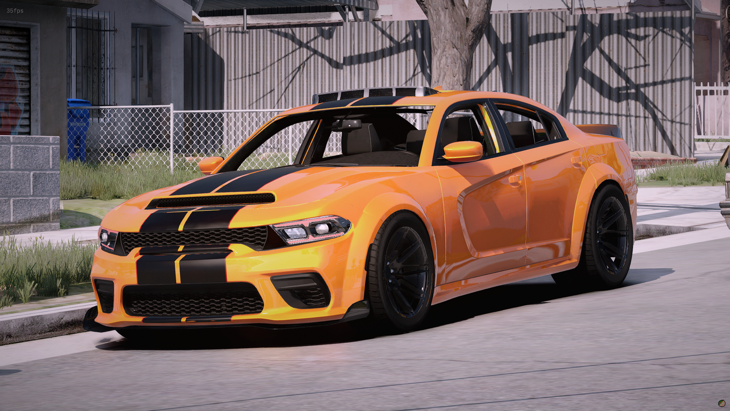 (Debadged) Dodge Charger SRT Hellcat Redeye