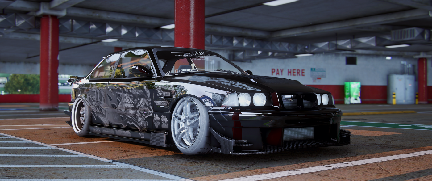 BMW E36 Black Edition