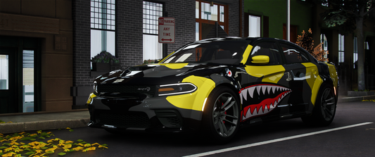 Dodge Charger NZ Camo Yelow Boy