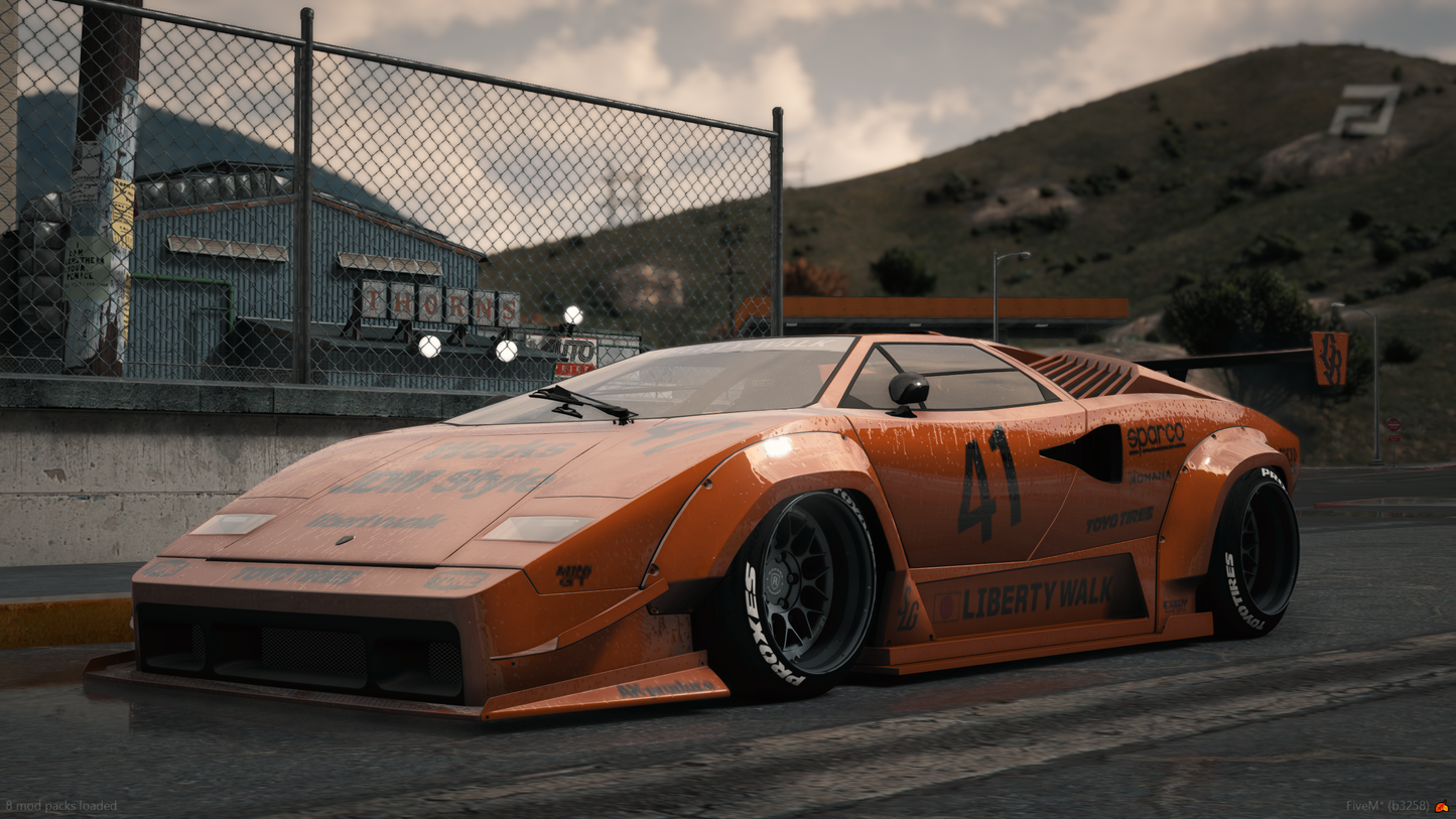 1988 Lamborghini Countach LB