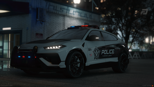 (Debadged) [Non ELS] Lamborghini Urus Police