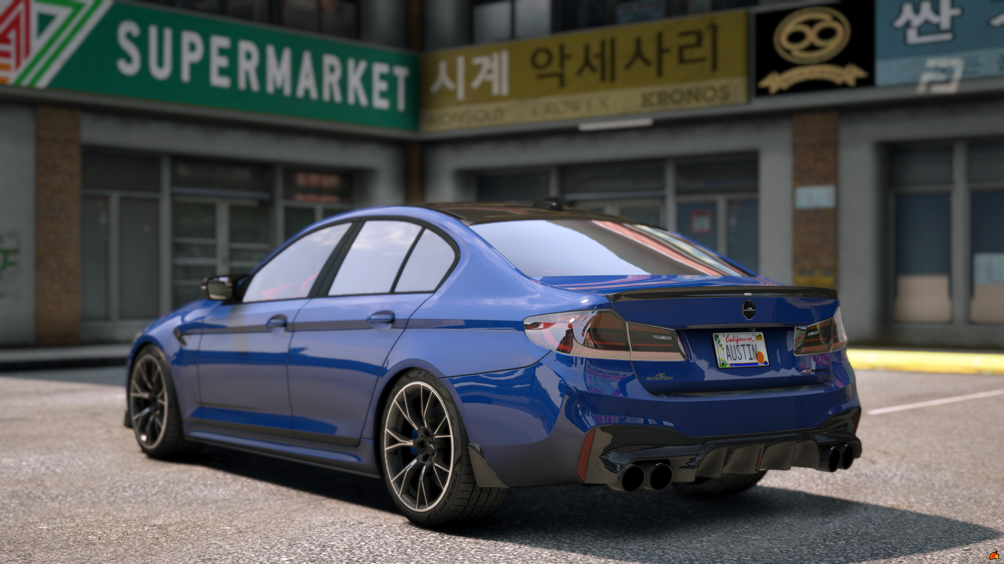 (Debadged) 2019 BMW M5 Acschnitzer WB