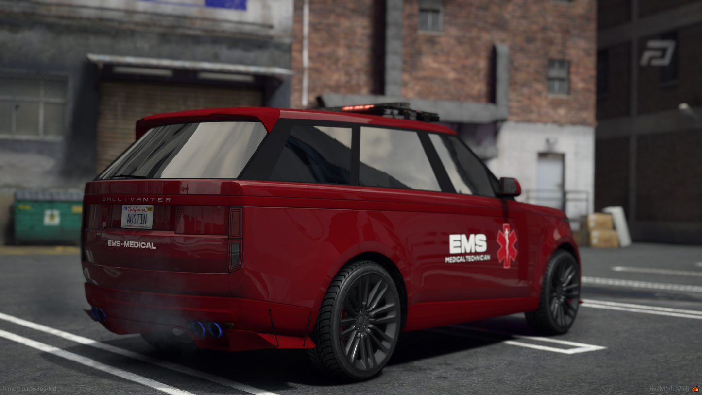 Lore Friendly EMS Pack (10 Cars)