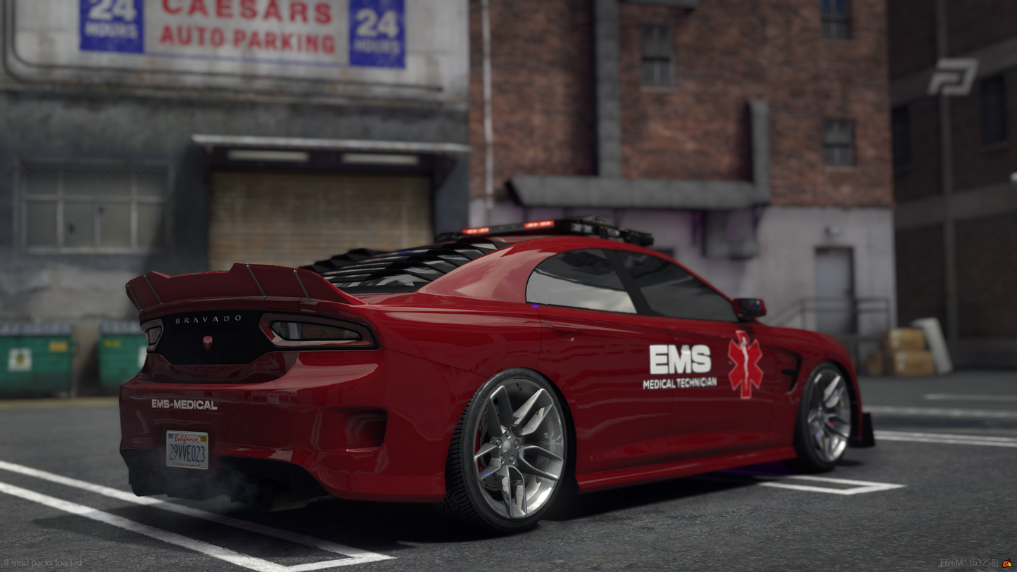 Lore Friendly EMS Pack (10 Cars)