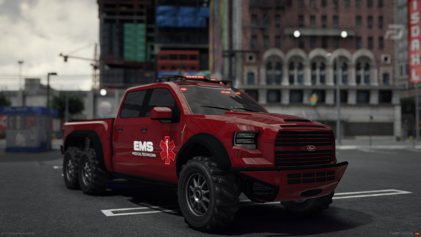 Lore Friendly EMS Pack (10 Cars)