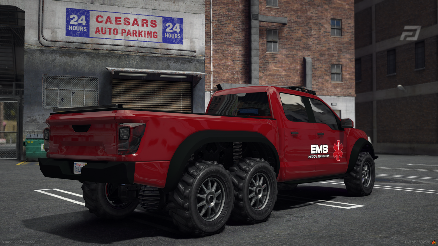 Lore Friendly EMS Pack (10 Cars)