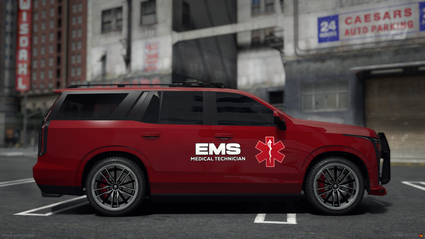Lore Friendly EMS Pack (10 Cars)